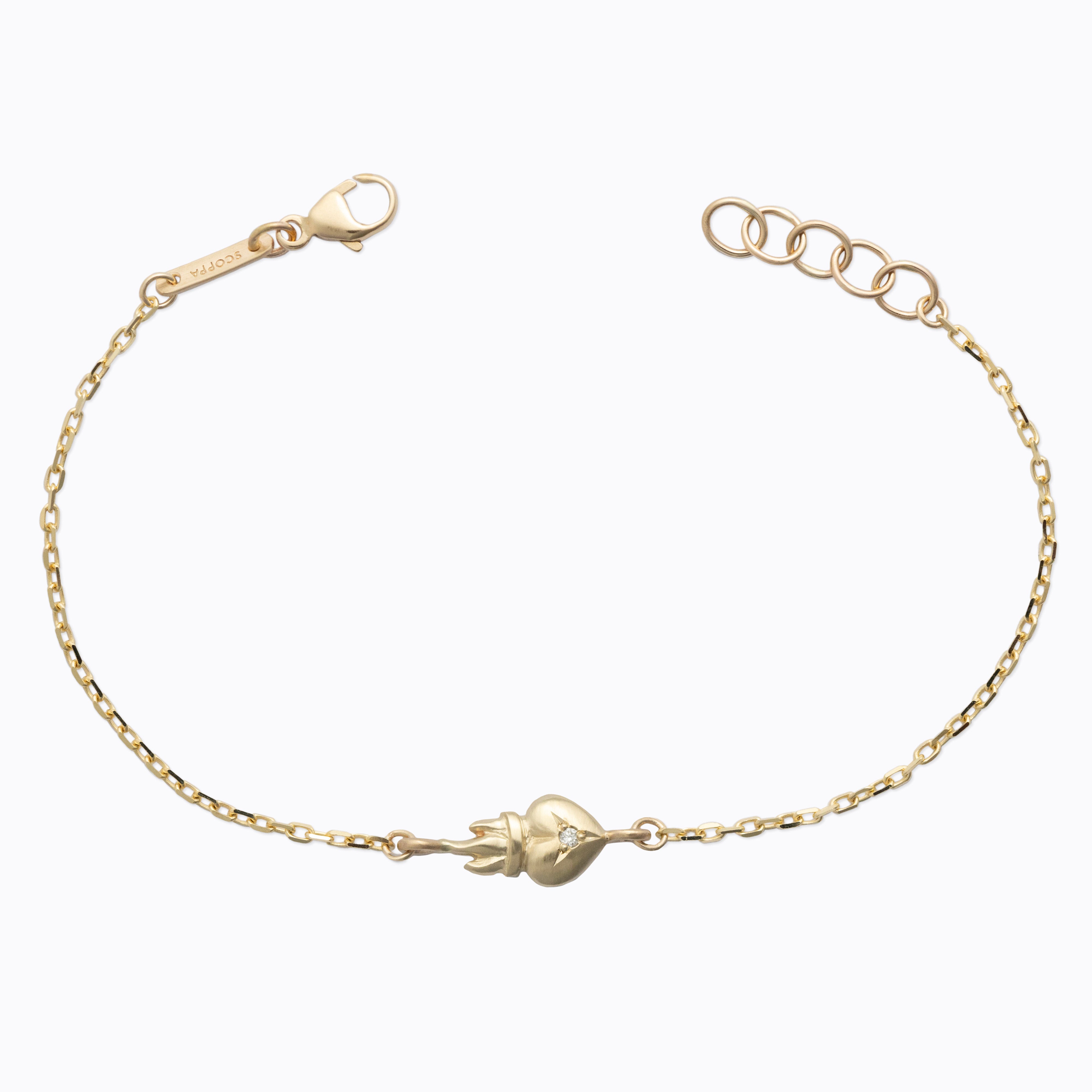 Sacred Heart Amulet Bracelet