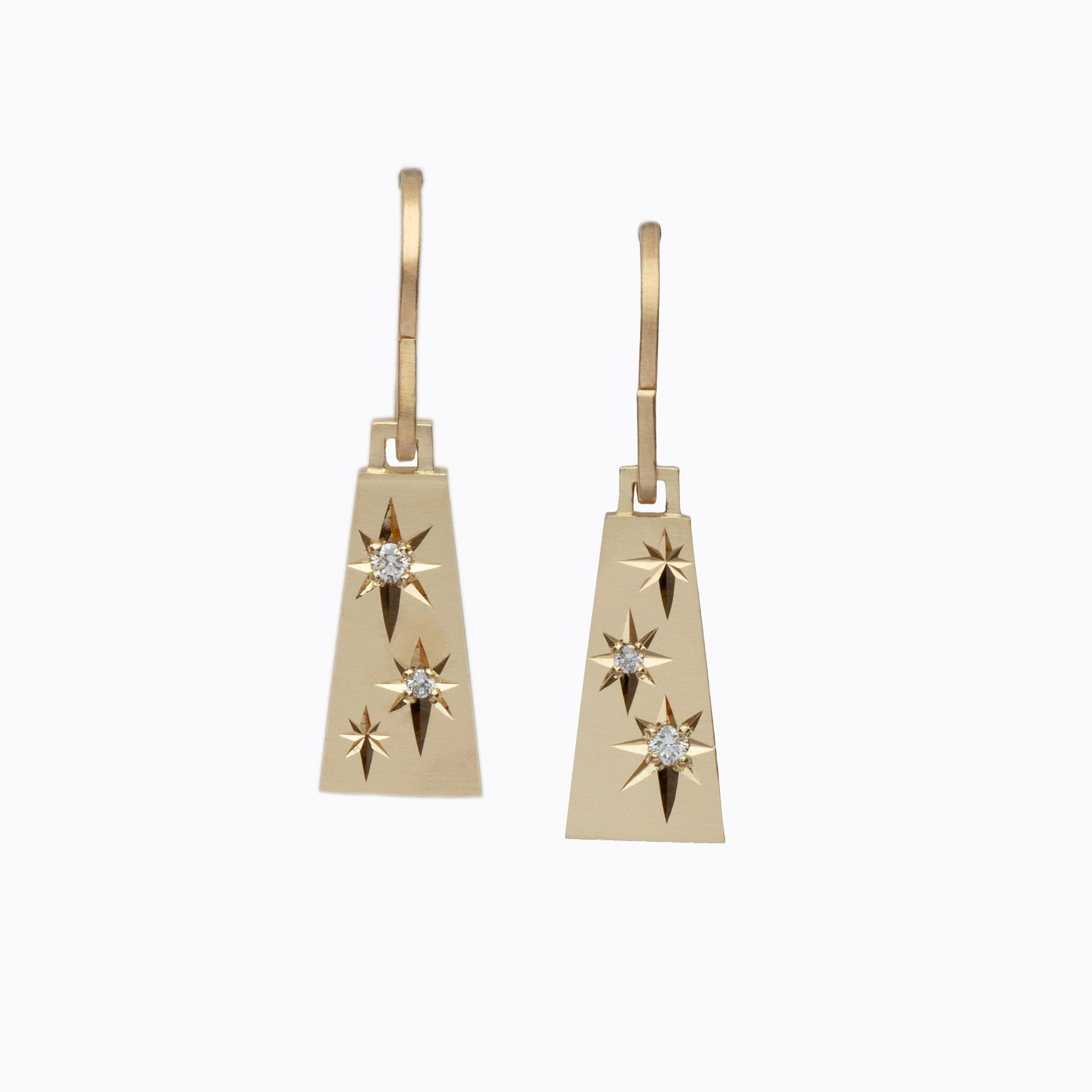 Cosmic Beam Earrings