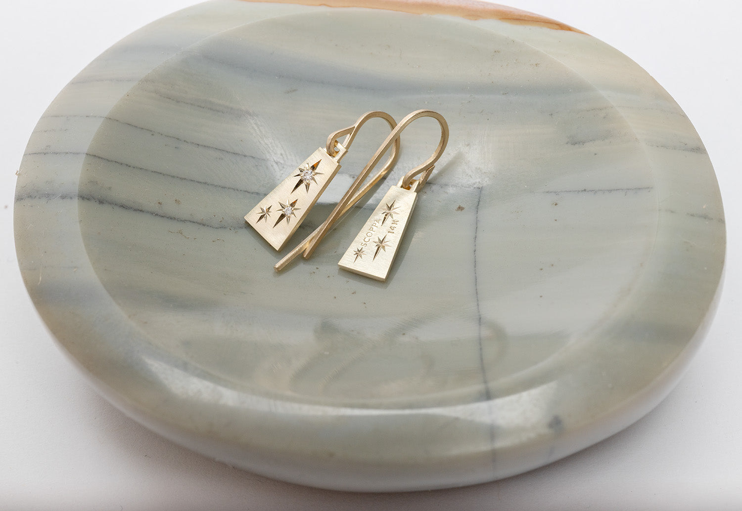 Cosmic Beam Earrings