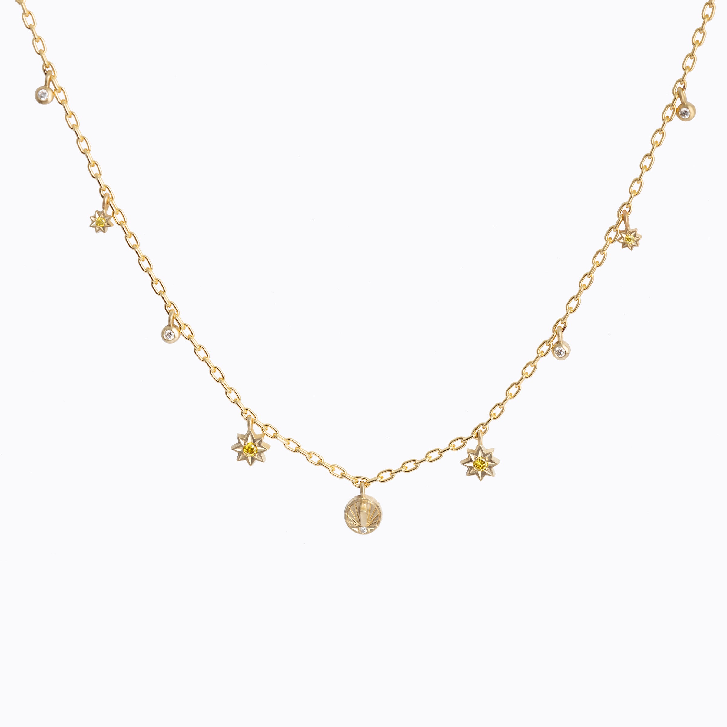 Sundial Garland Necklace