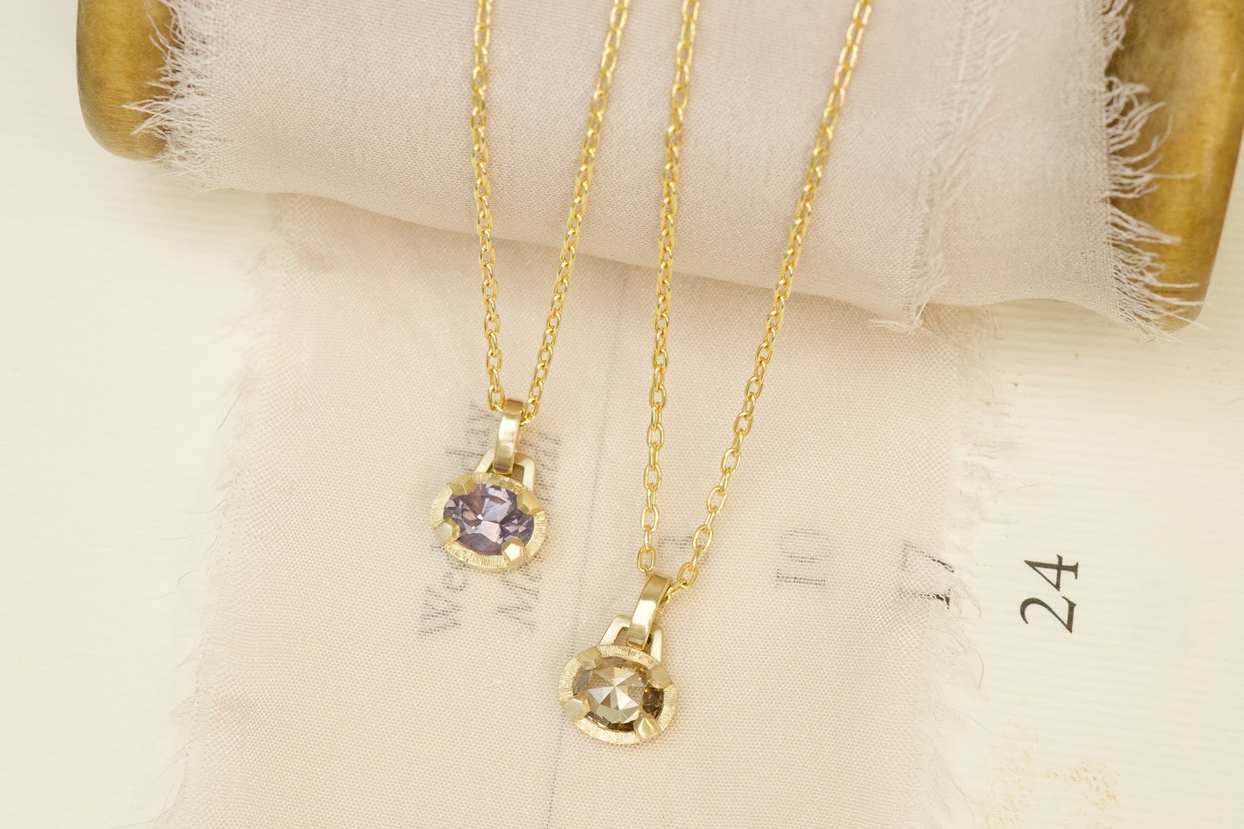 Florentine Pendant 0.91ct. Purple Sapphire