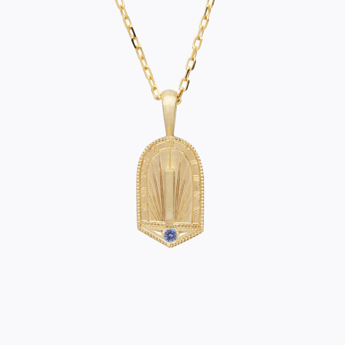 Trip Around the Sundial Birthstone Pendant – view 17