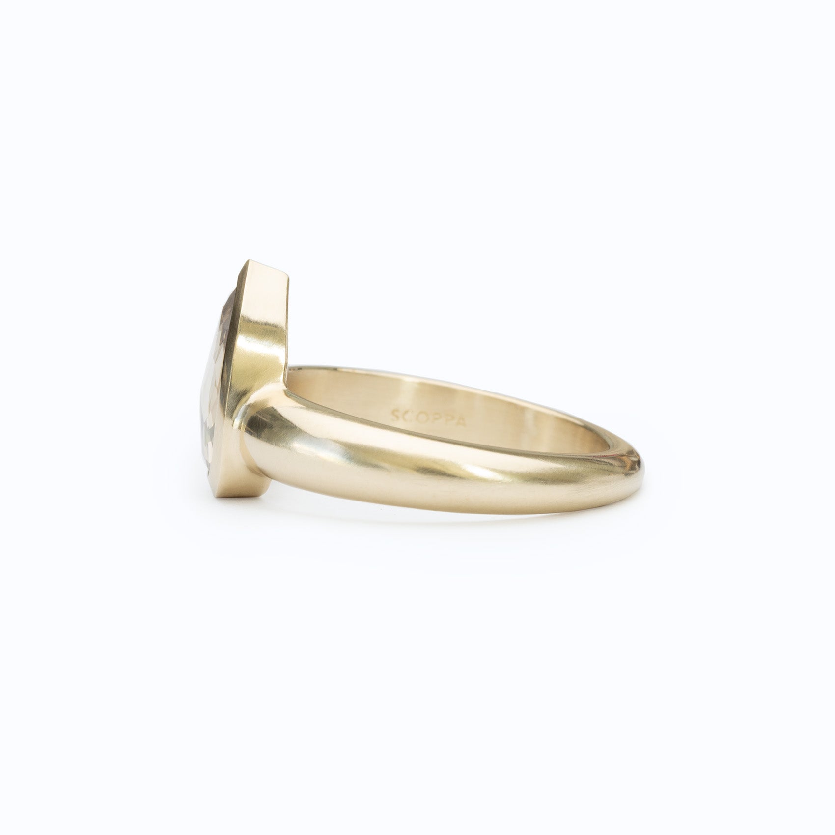 Low Tide Wide Solitaire 0.94ct. Diamond Pear
