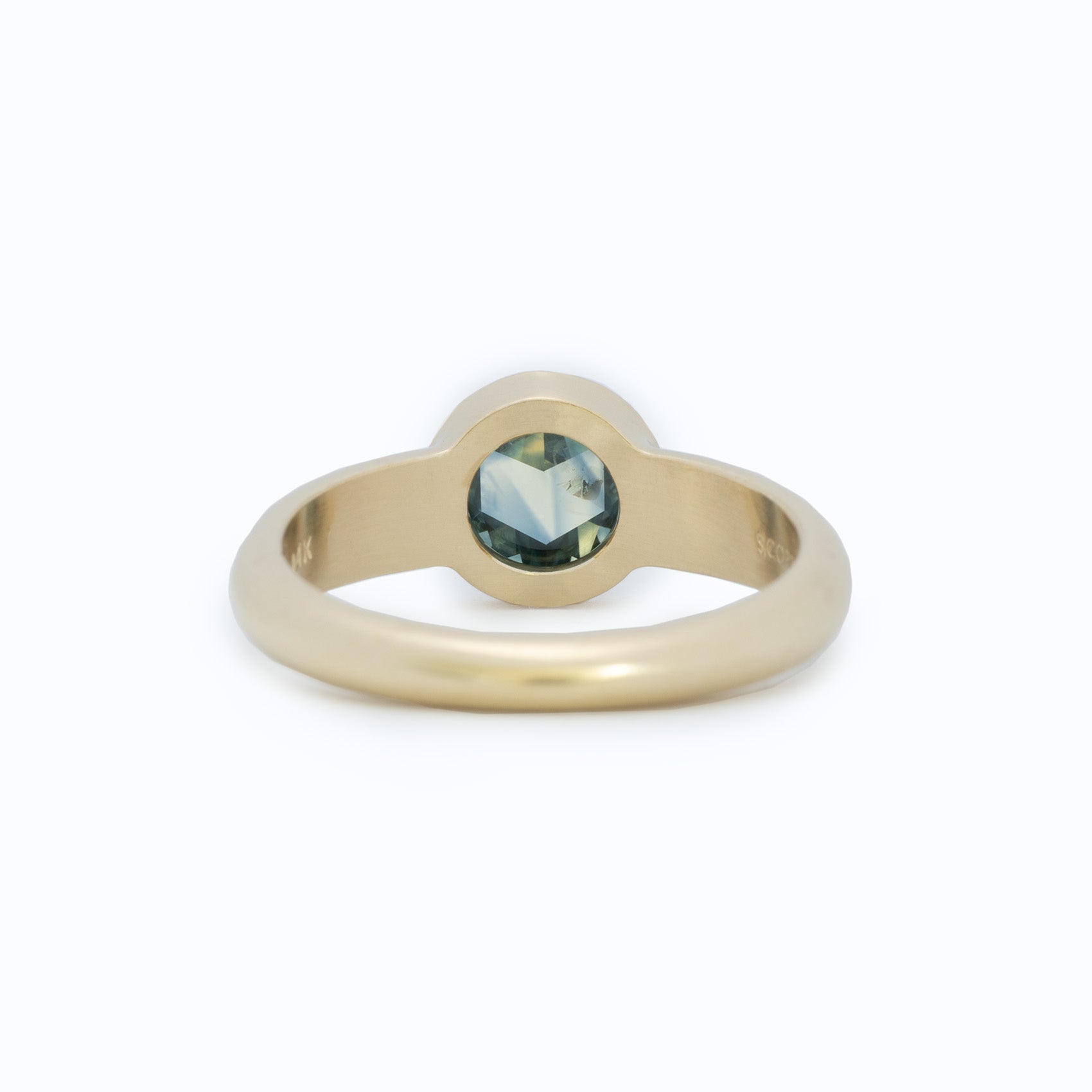 Low Tide Wide Solitaire 1.25ct. Montana Sapphire