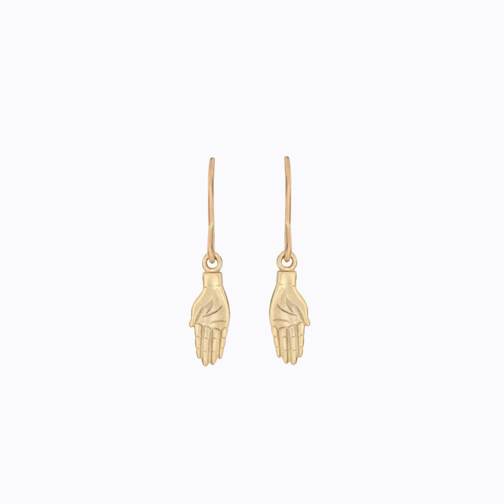 Open Hand Earrings