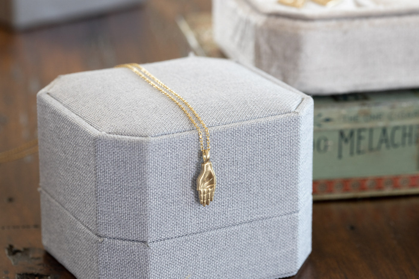 Open Hand Mini Pendant