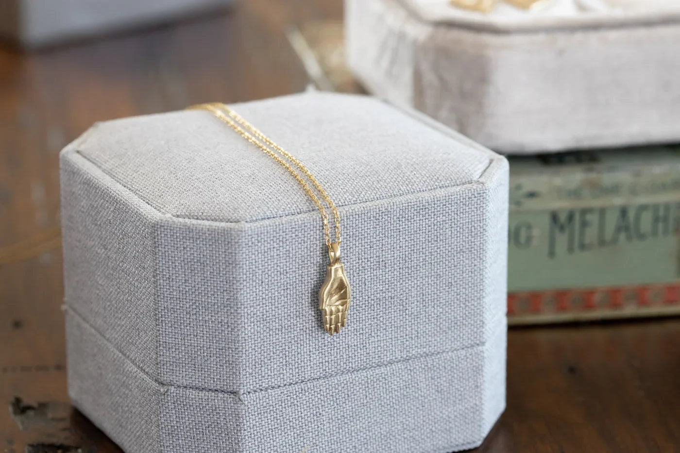 Open Hand Mini Pendant