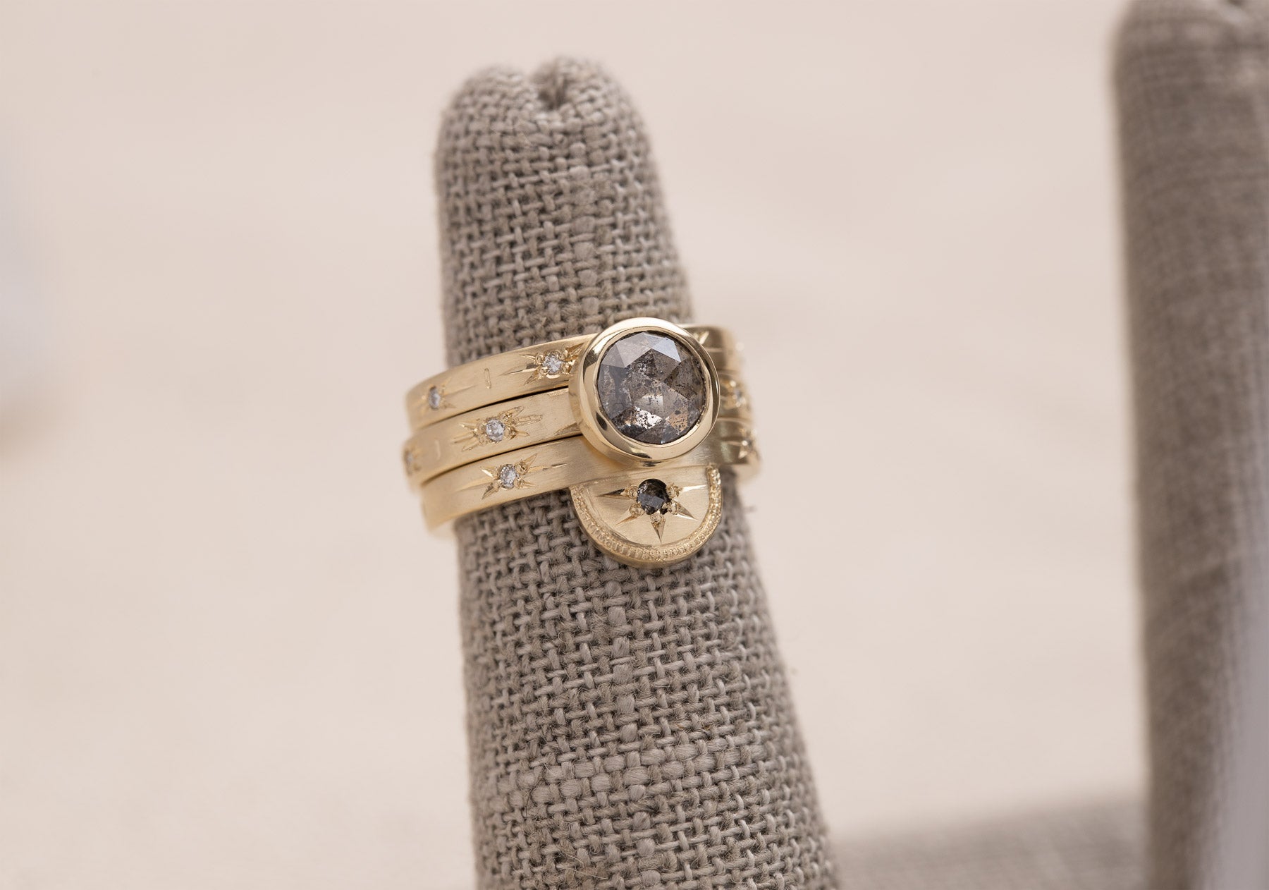 Half Moon Luna Ring