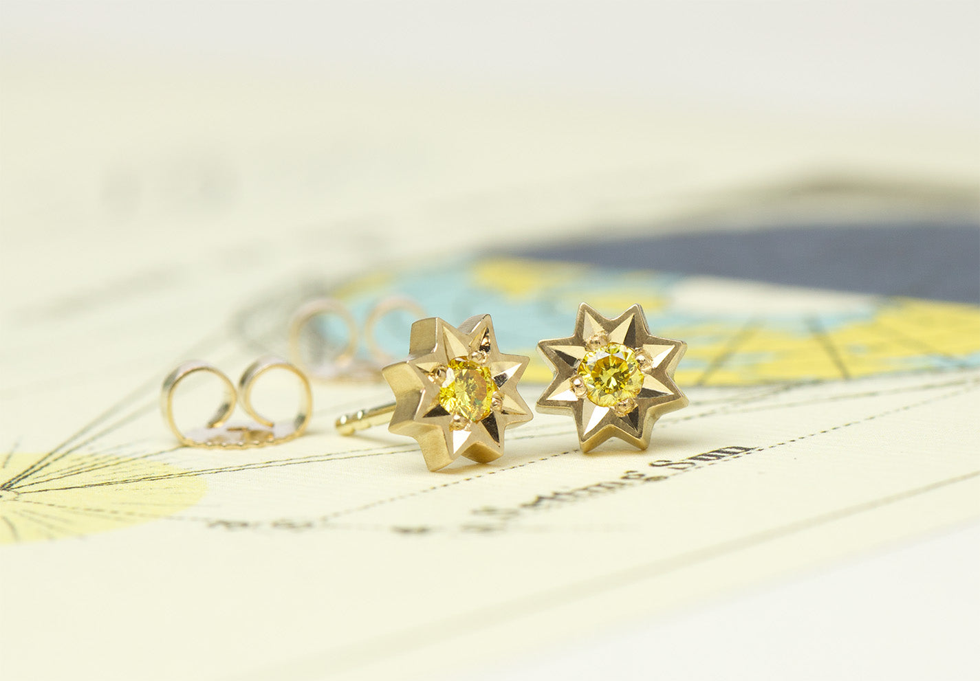 Ray of Sunshine Studs