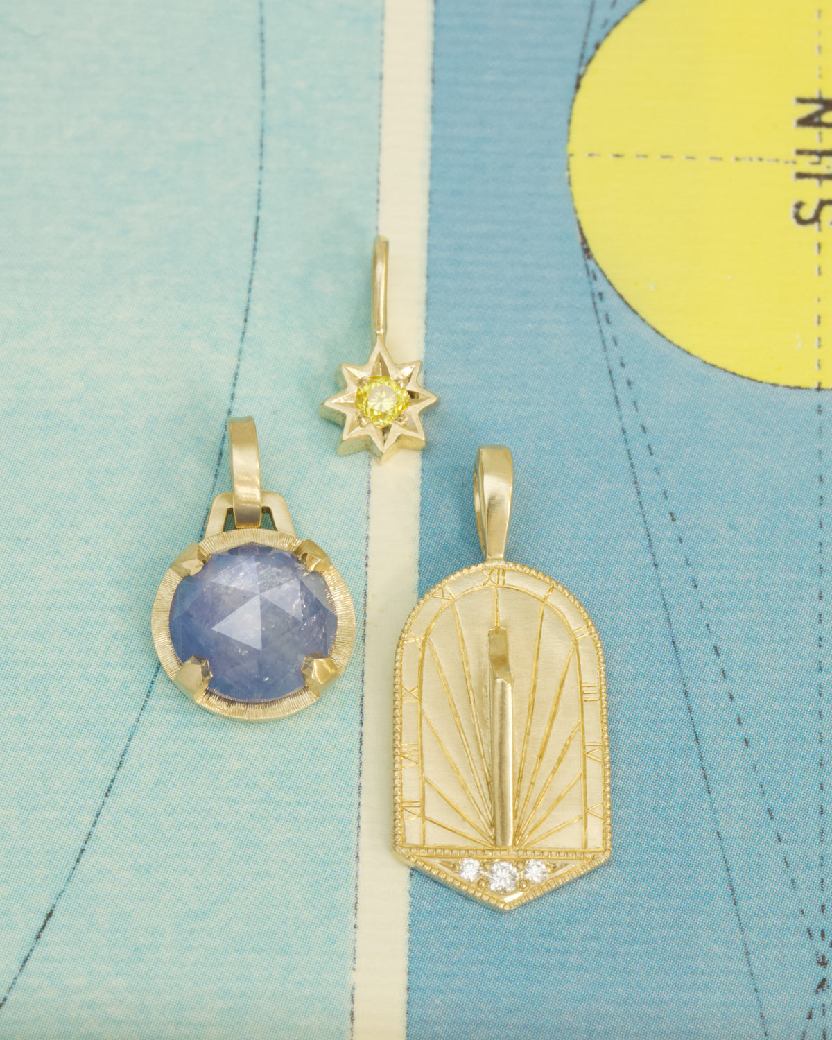 Sundial Medallion Pendant