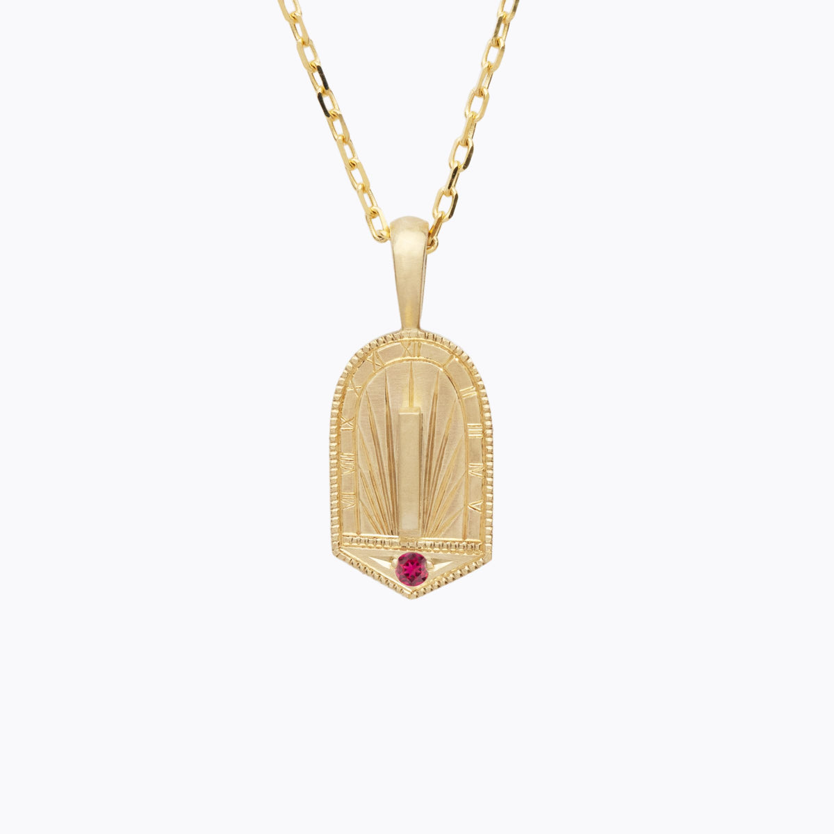 Trip Around the Sundial Birthstone Pendant – view 20