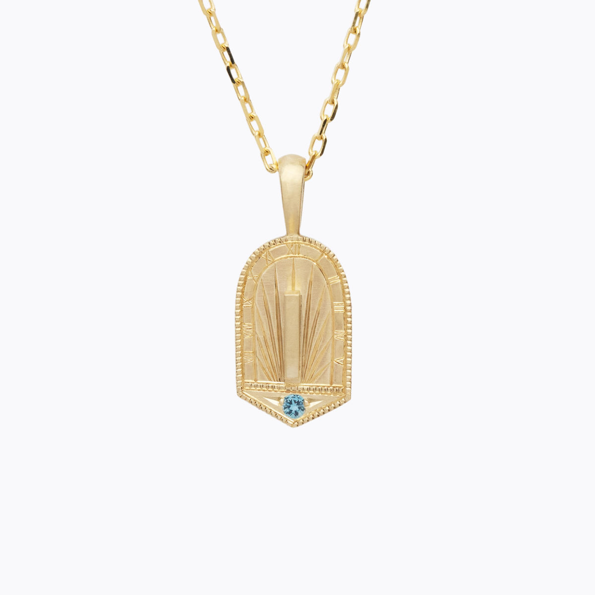 Trip Around the Sundial Birthstone Pendant – view 21