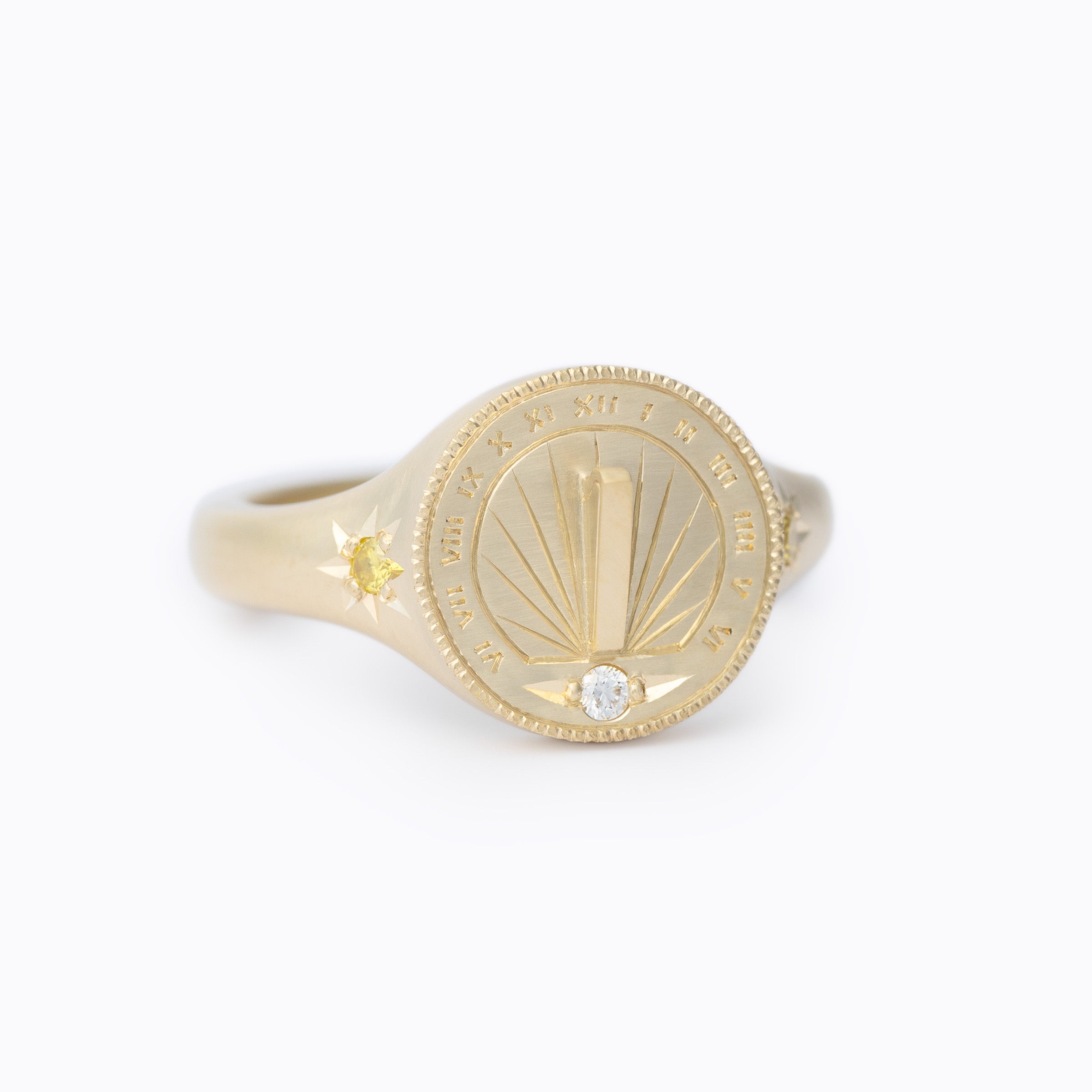 Golden Hour Signet Ring