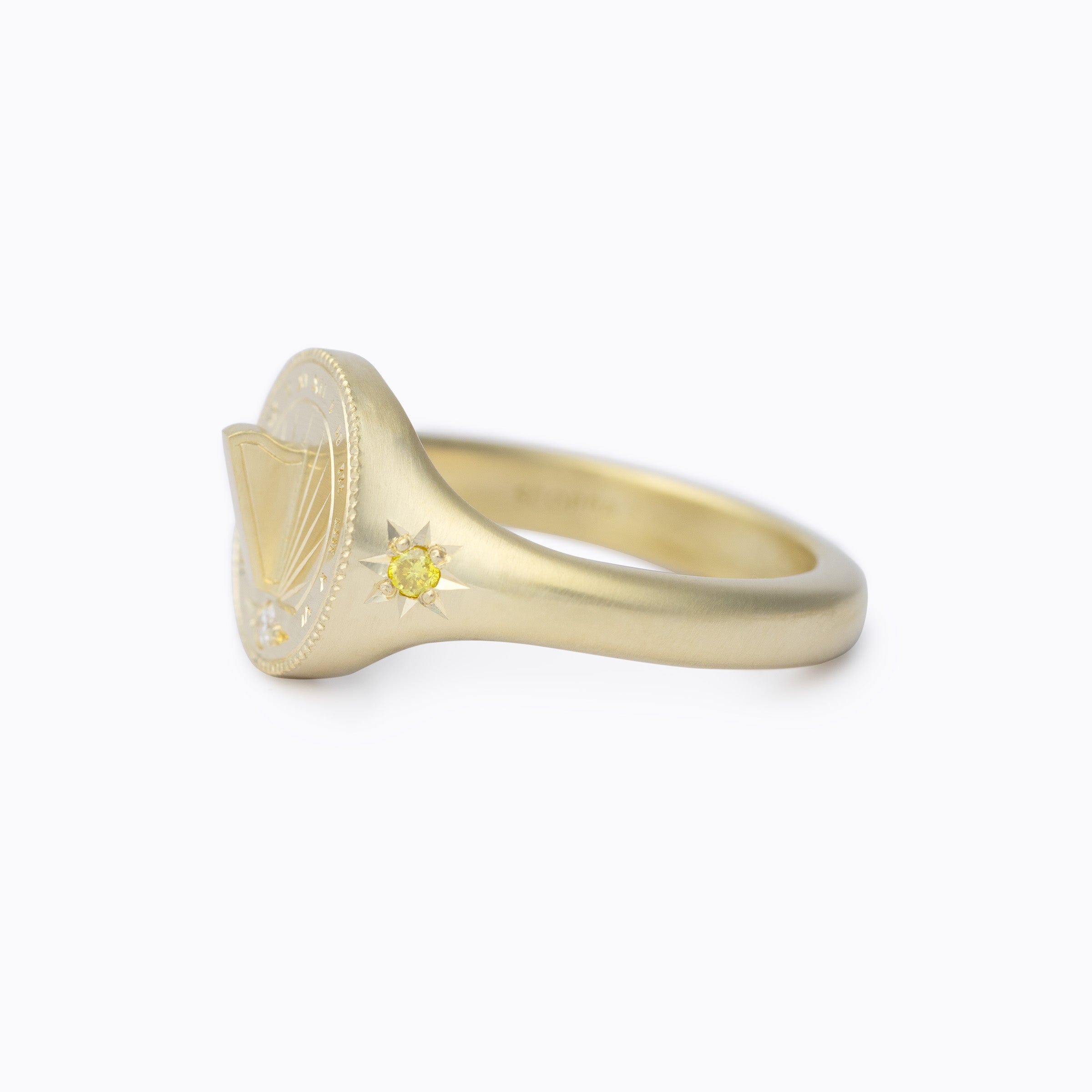 Golden Hour Signet Ring