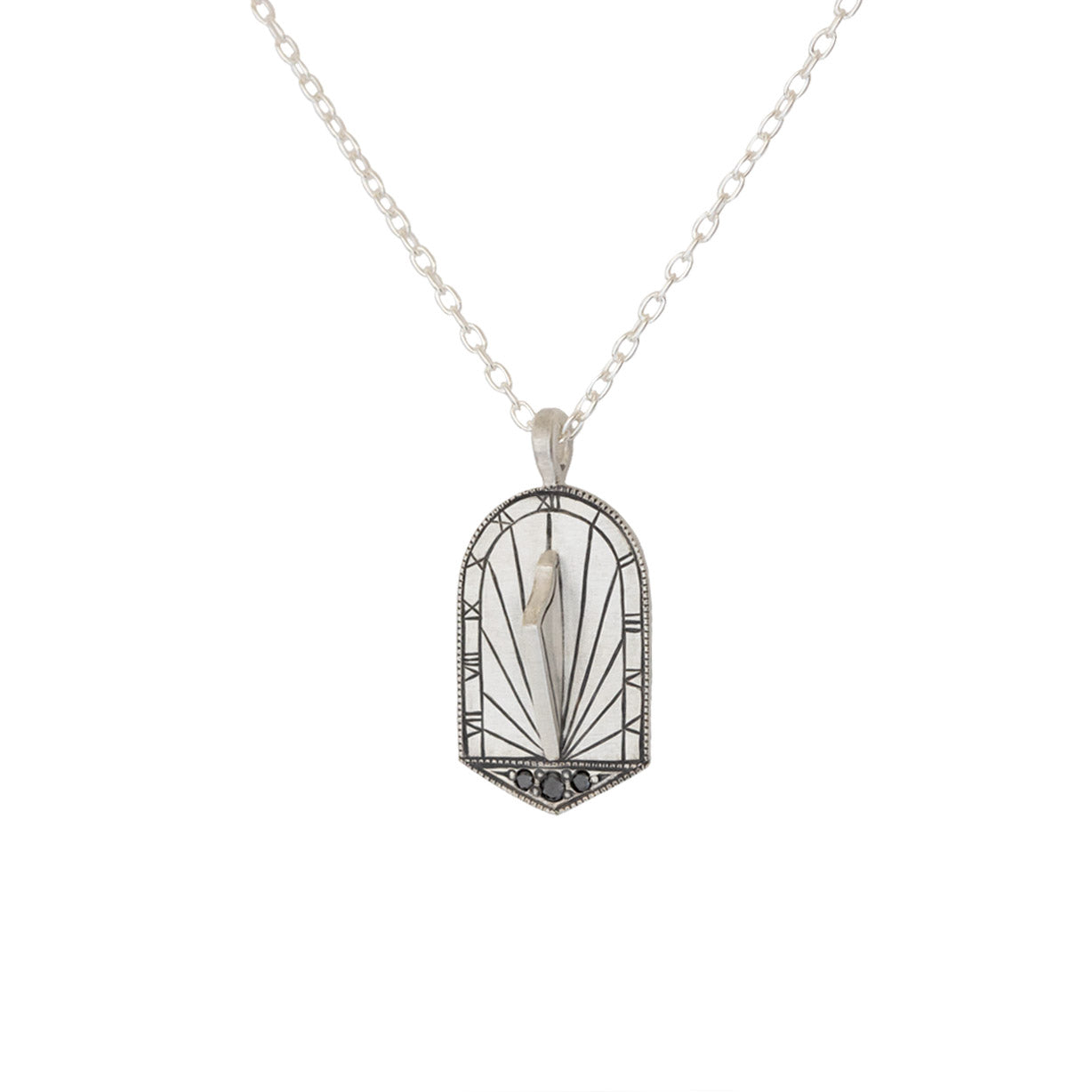 Sundial Medallion Pendant