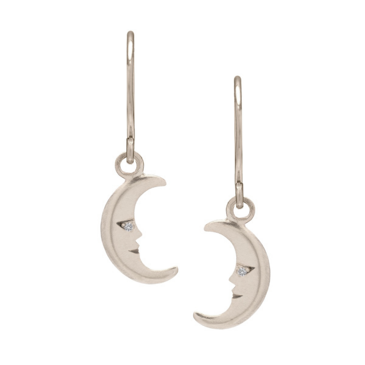 Moon Charm Earrings